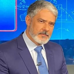 William Bonner bostinha TV Santos