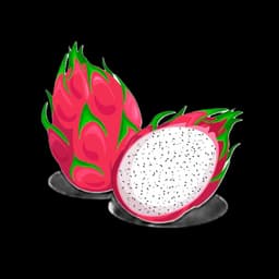 os tamanhos das frutas