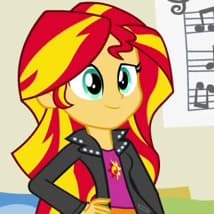 Sunset Shimmer Crying