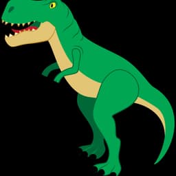 T-Rex Birthday Greeting Message (Charlie & Lola)