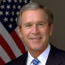 G W BUSH!