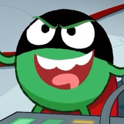 Evil Pea from Supertato