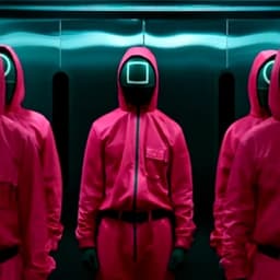 Guardia juego del calamar 