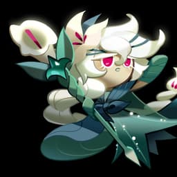 White lily cookie