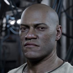 serious tone like Morpheus