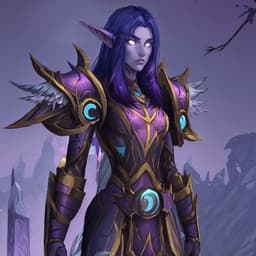 Sarannha Gujaceleste Elfa Comandante