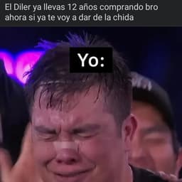 Voz masculina entre felicidad y tristeza 