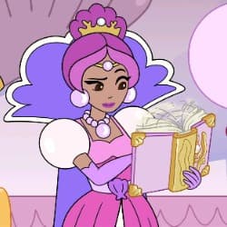 Perla madre real (Mermicorno lluvia de estrellas)